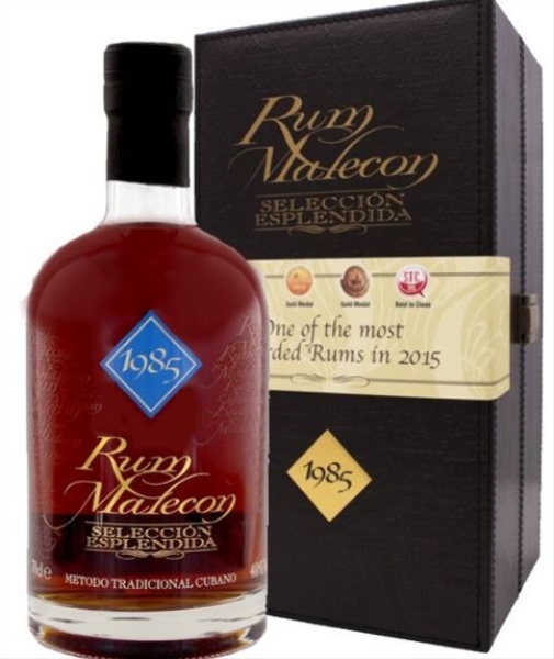 Image sur Malecon Seleccion Esplendida 1985 40° 0.7L